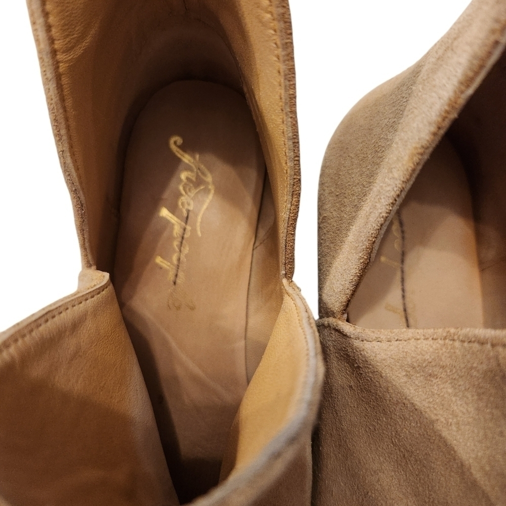 Free People Charm Double V Suede Ankle Boot - Picture 5 of 11
